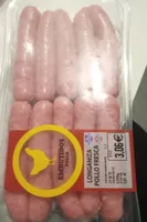 Longaniza de pollo fresca