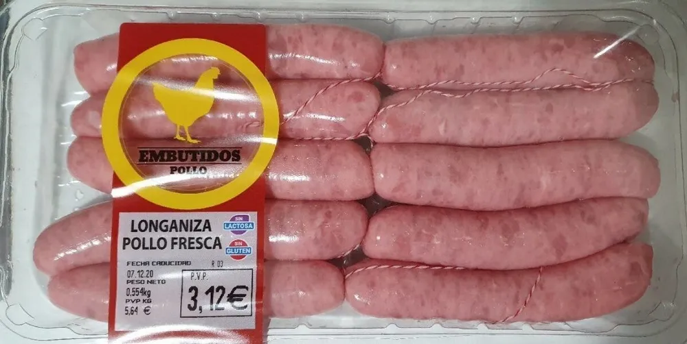 Longaniza Pollo Fresca