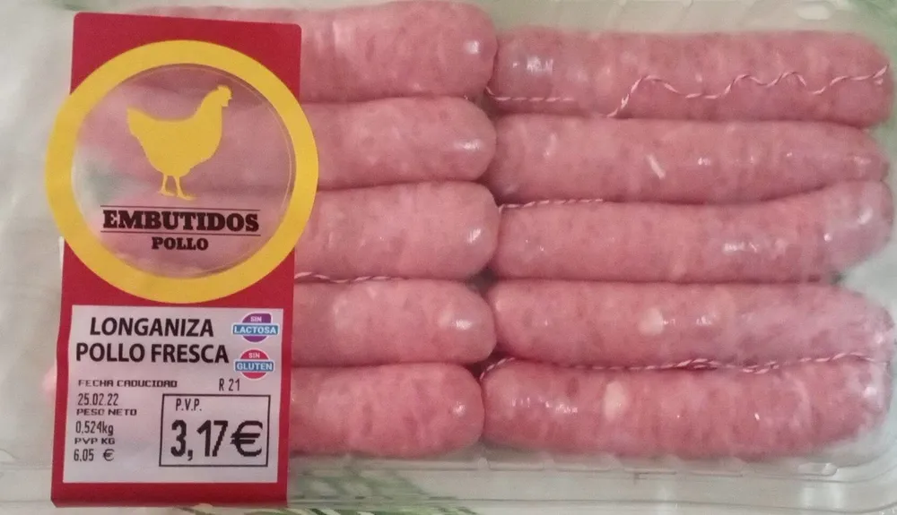 Longaniza pollo fresca