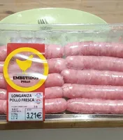 Salchichas de pollo