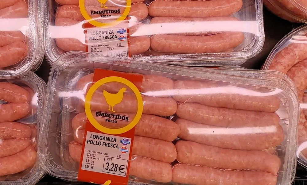 Longaniza pollo fresca