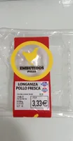 Longaniza pollo fresca