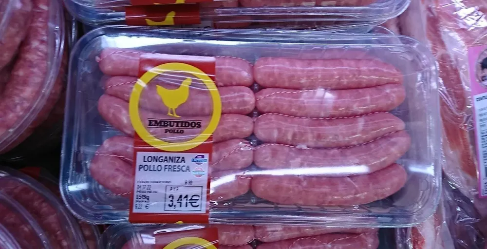 Longaniza pollo fresca