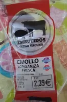 Criollo longaniza fresca
