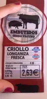 Criollo Longaniza fresca