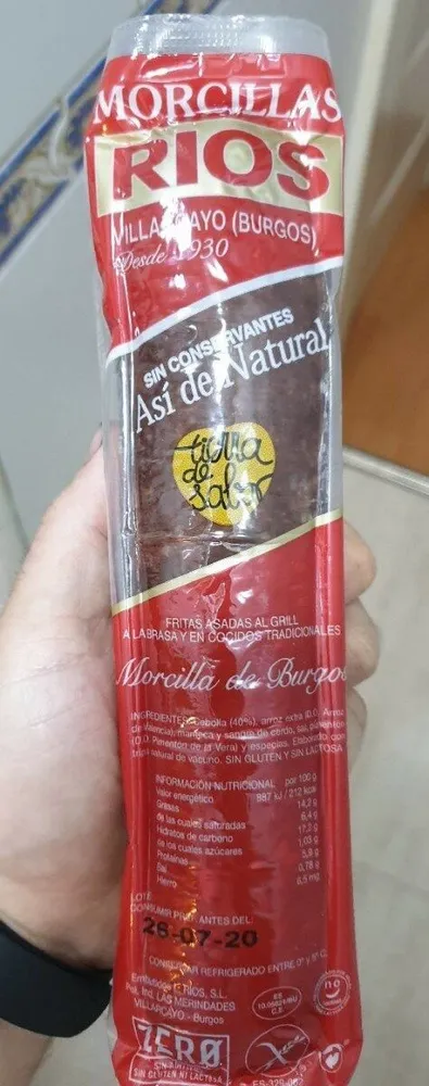 Morcilla burgos