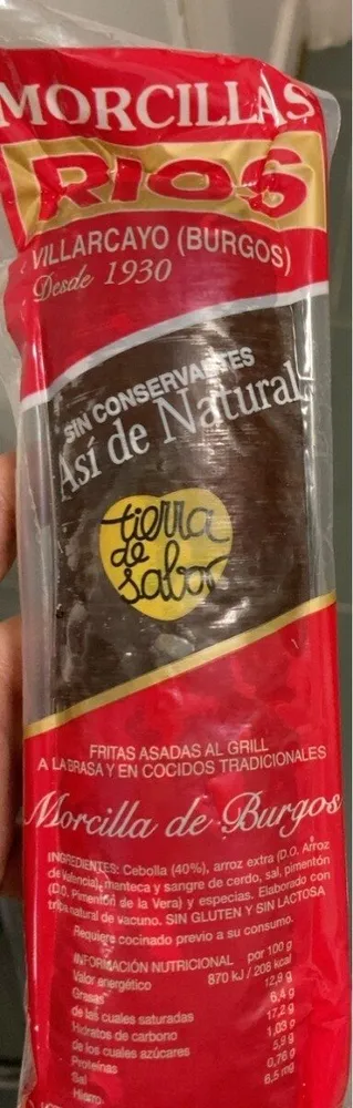 Morcilla de burgos