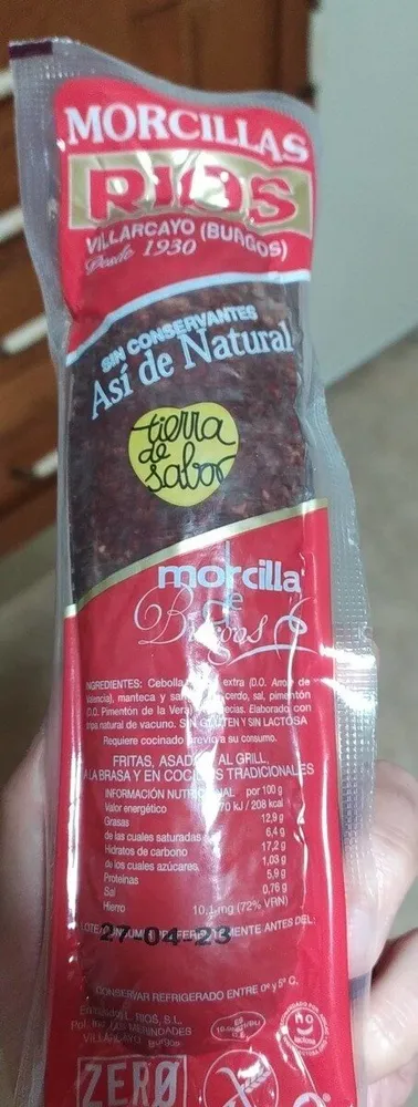 Morcilla de burgos