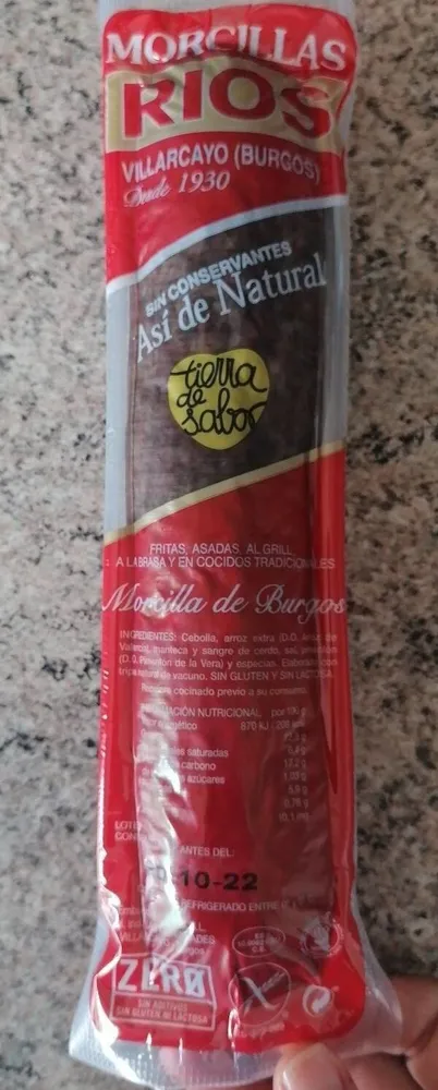 Morcilla Rios de Burgos