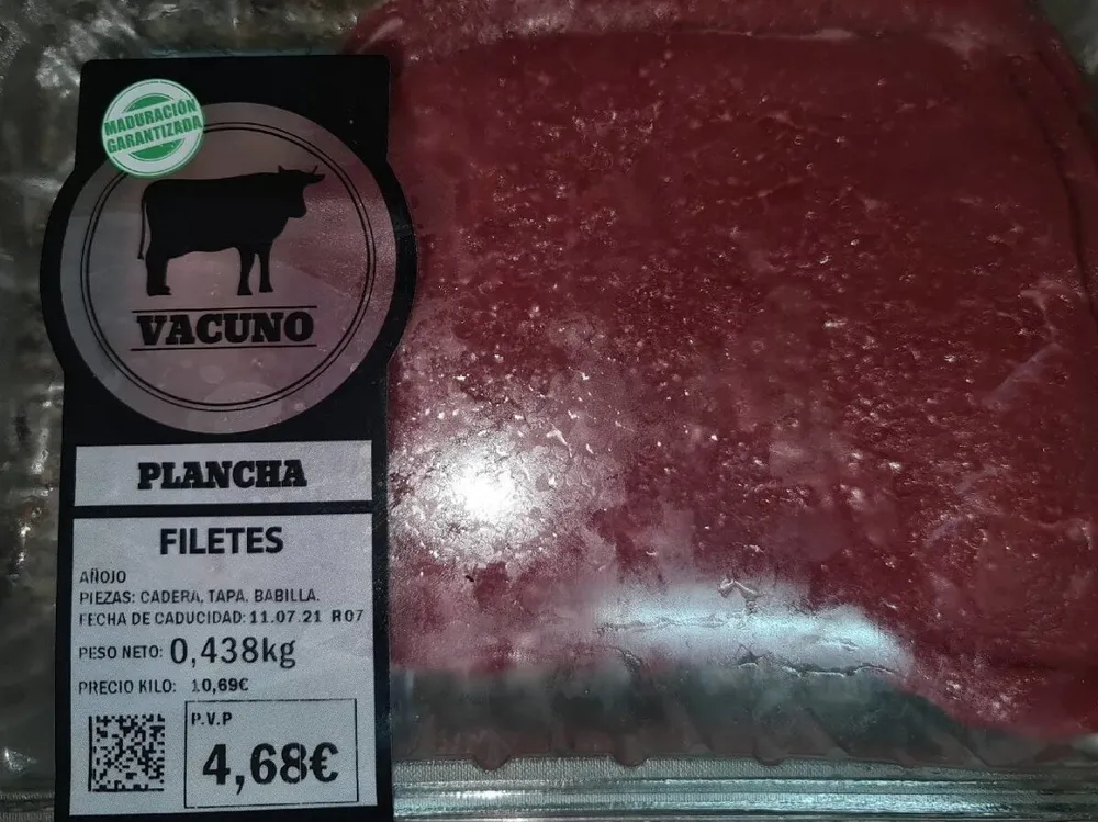 Filete plancha añojo ternera