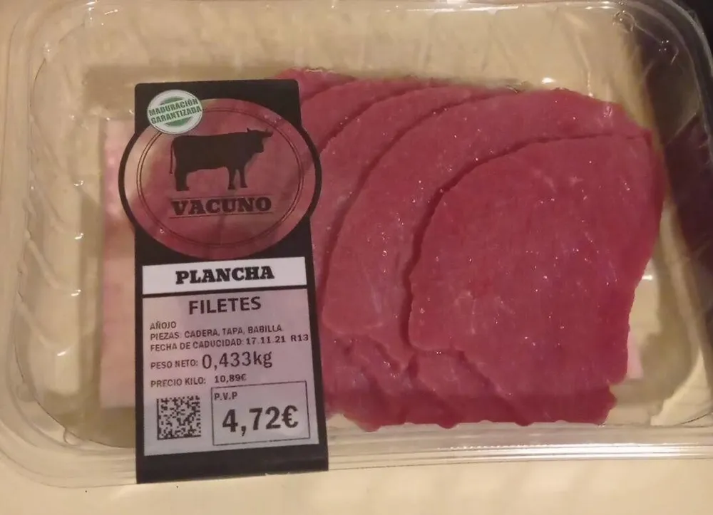 Filete Plancha Vacuno