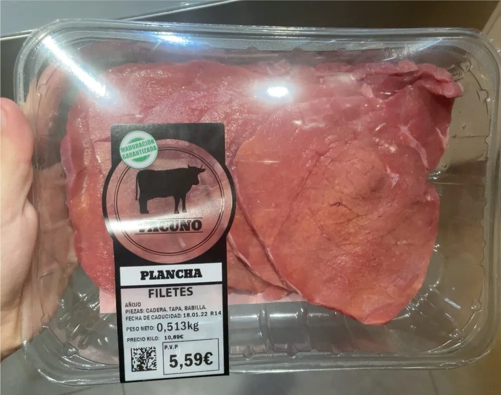 Plancha filetes