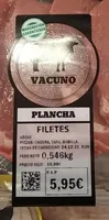 Filetes plancha ternera