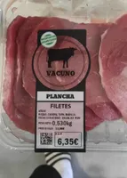 filetes plancha vacuno