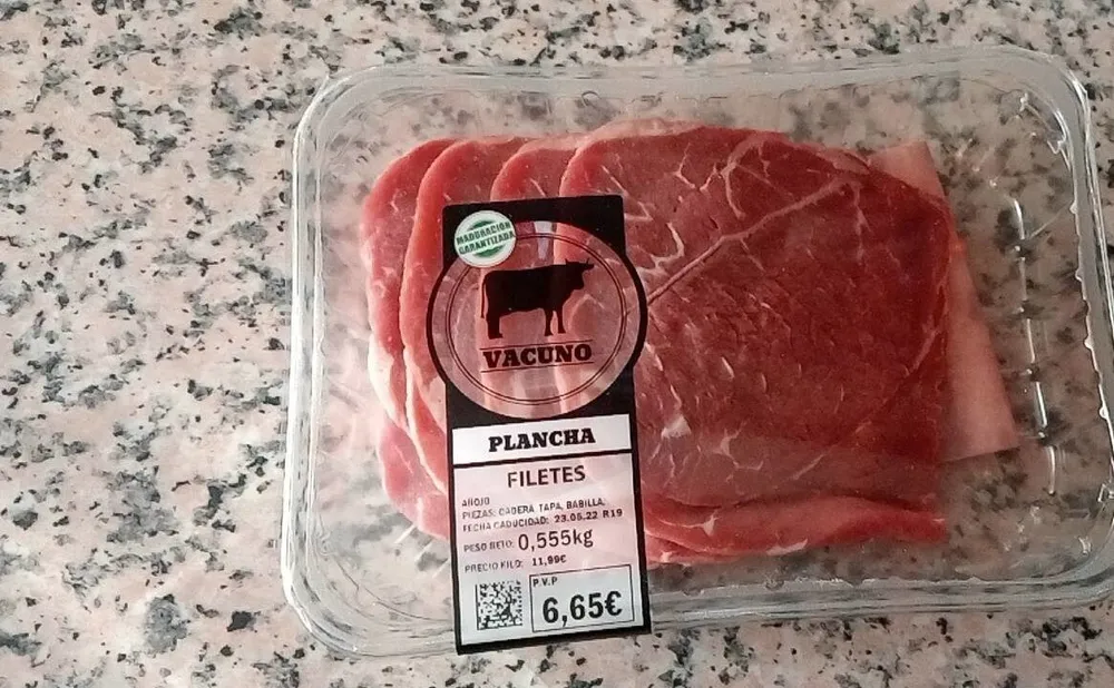 Filetes plancha