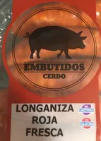 Longaniza roja fresca