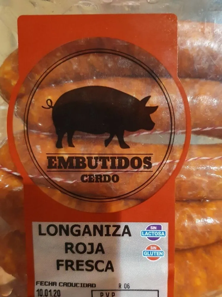 Longaniza rosca fresca