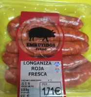 Longaniza roja fresca
