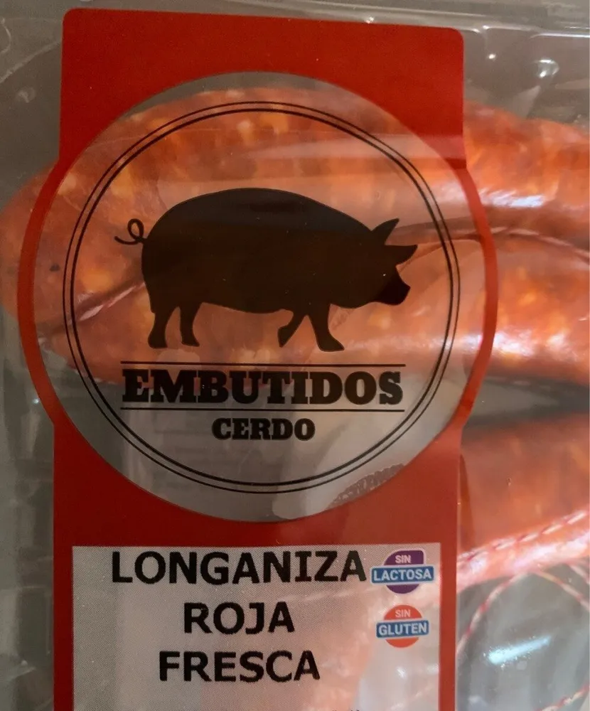 Longaniza roja fresca