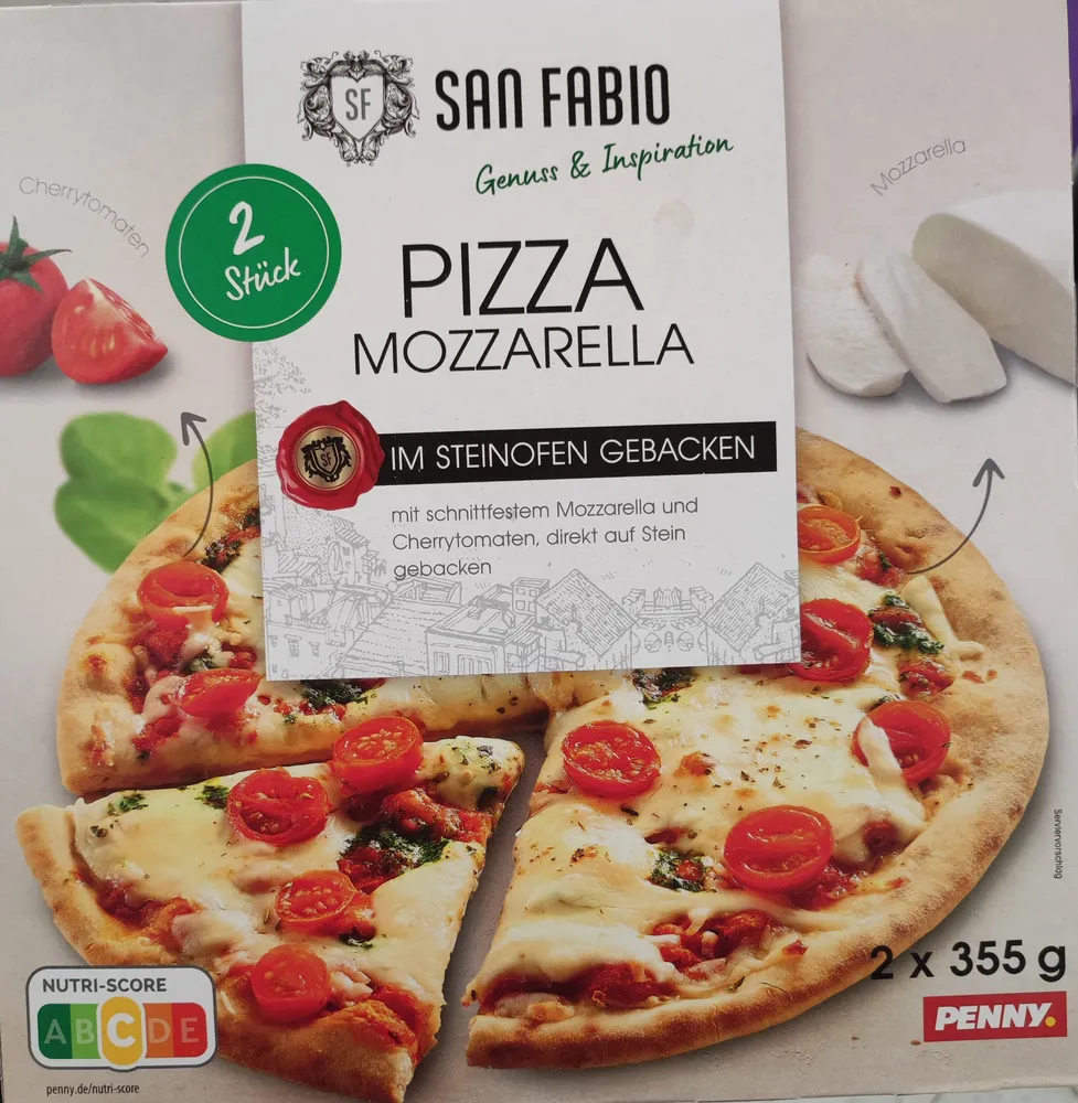 Pizza mozzarella