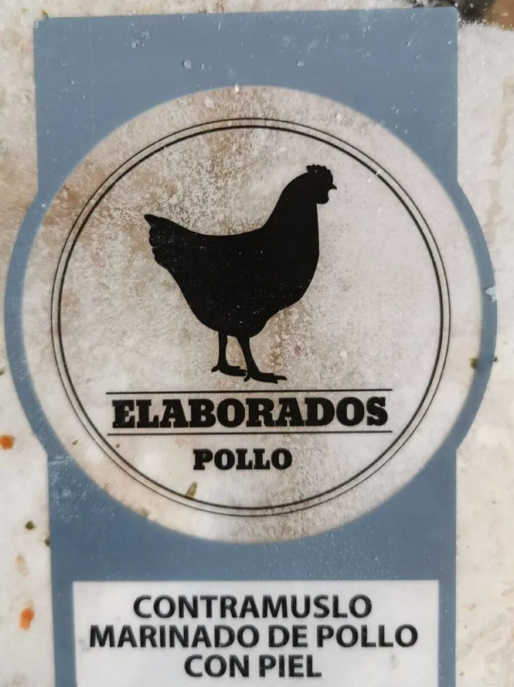 Contramuslo marinado de pollo con piel