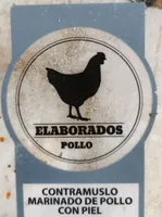 Contramuslo marinado de pollo con piel