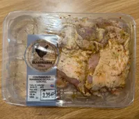 Contramuslo marinado de pollo