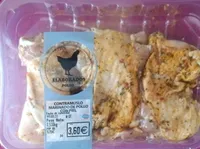 Contramuslo marinado con piel