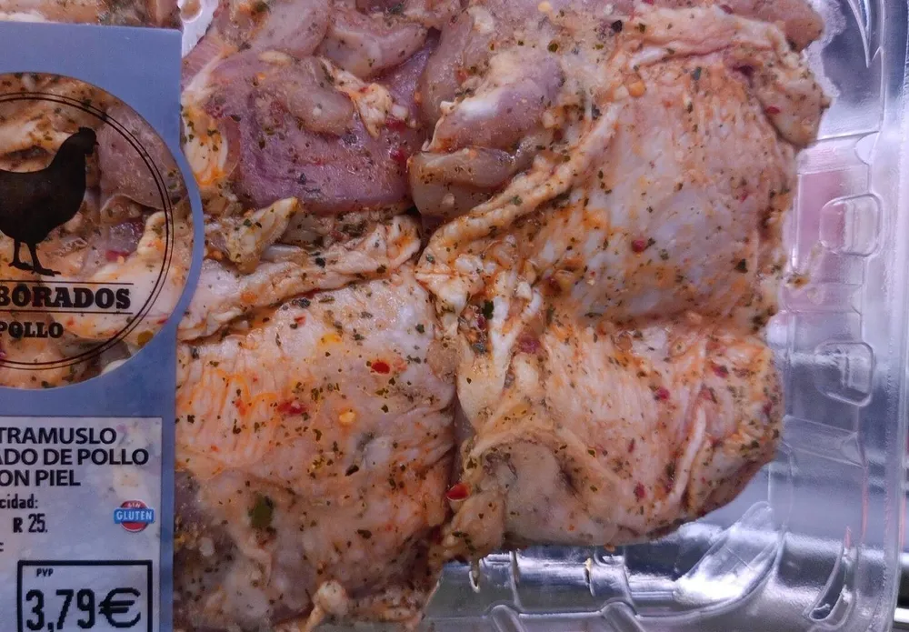 Pollo marinado