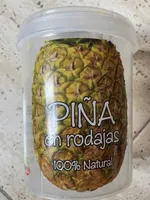 PIÑA EN RODAJAS 100% NATURAL