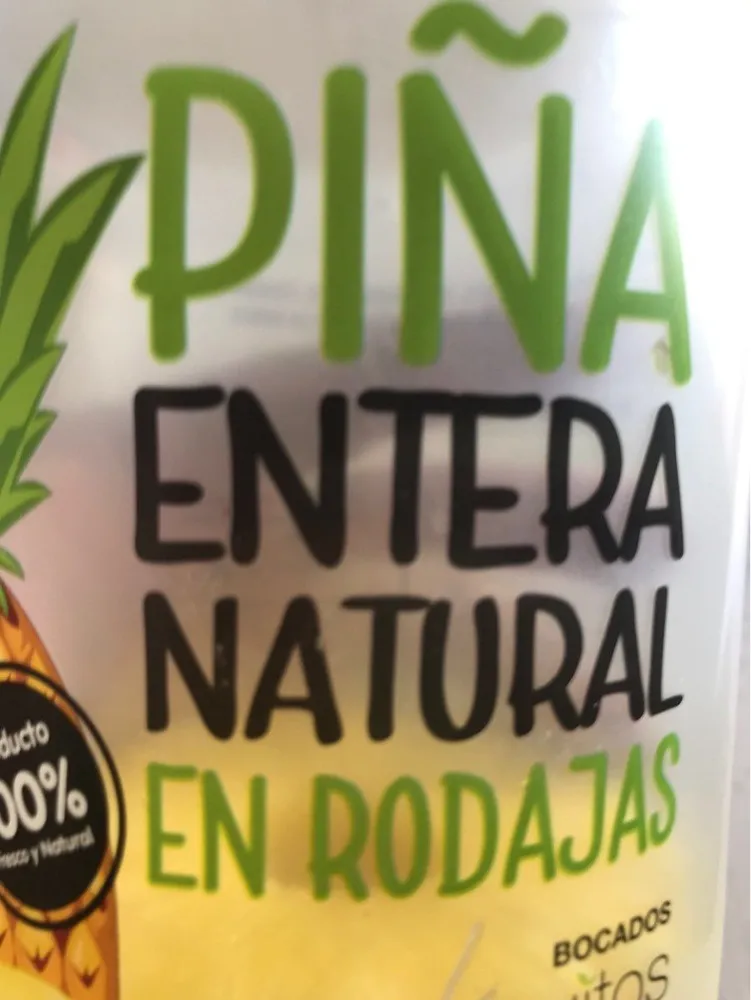 Piña entera natural