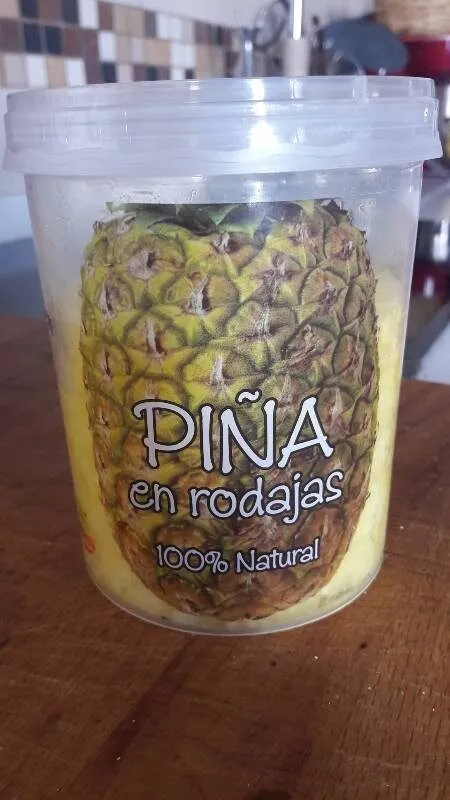 Piña en rodajas