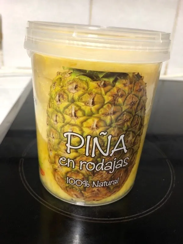 Piña en rodajas