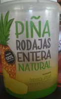 Piña rodajas entera natural
