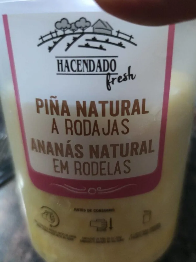 Piña natural