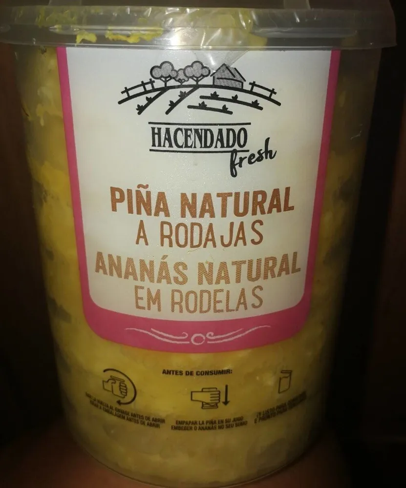 Piña natural