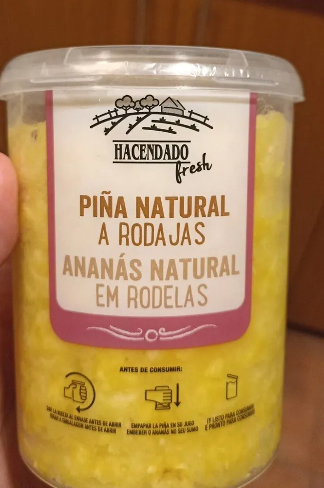 Piña rodajas