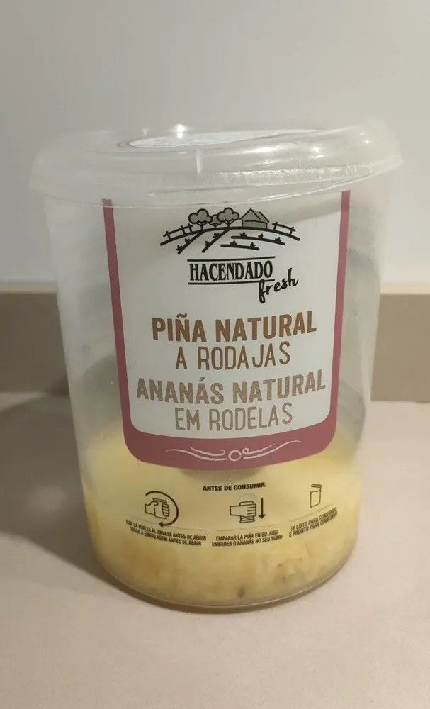 Piña rodajas