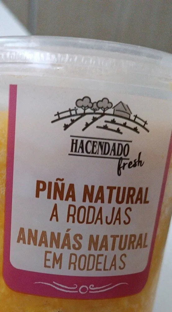 Piña rodajas