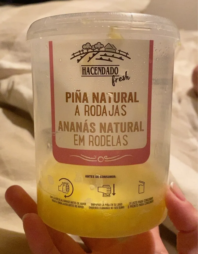 Piña natural