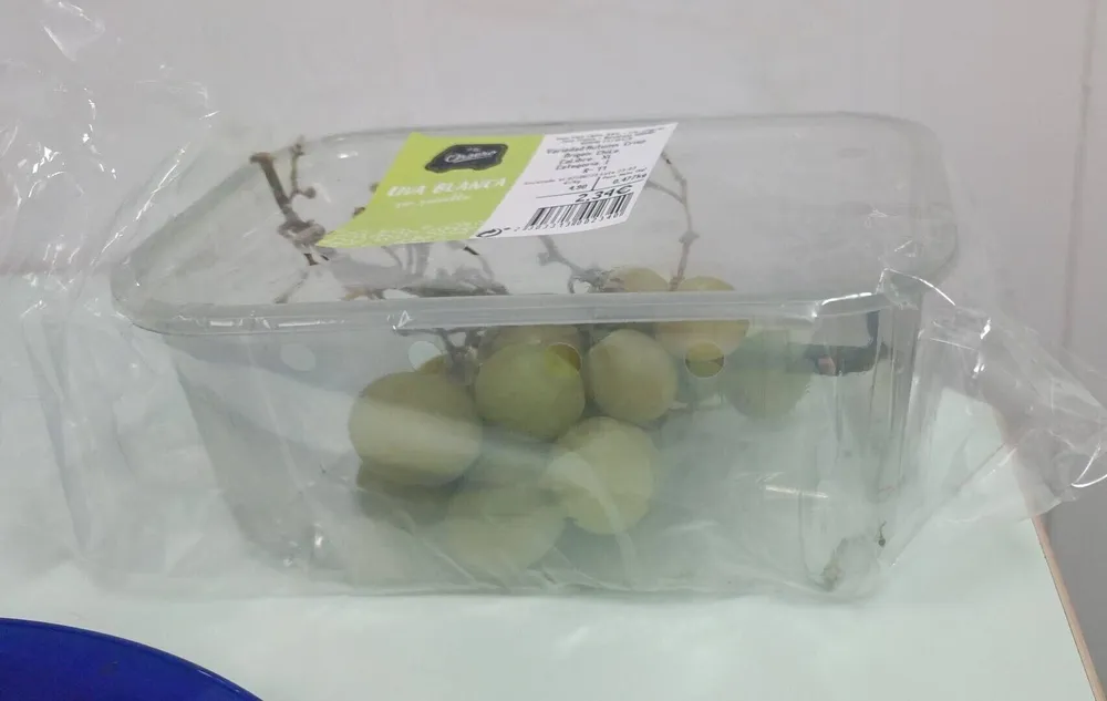 Uva blanca sin semilla
