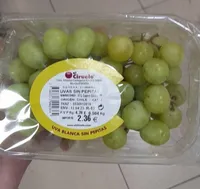 Uva verdes sin semilla