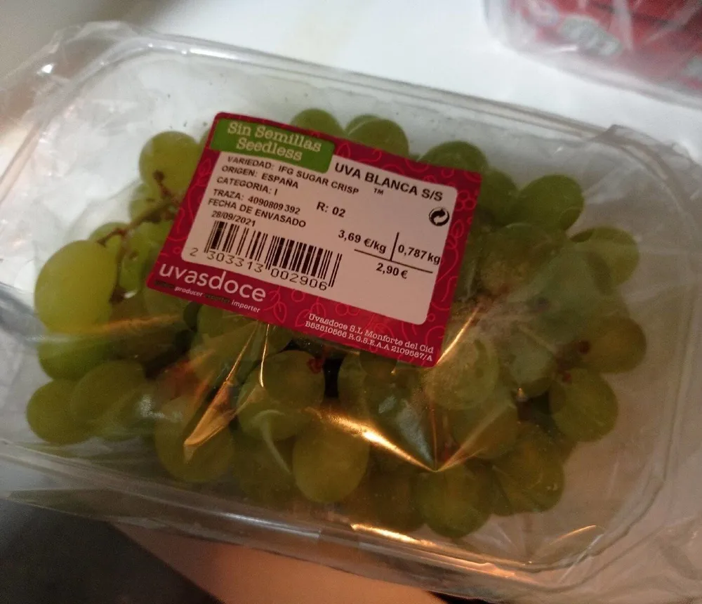 UVAS SIN PEPITAS