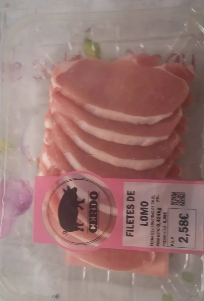 Filetes de lomo