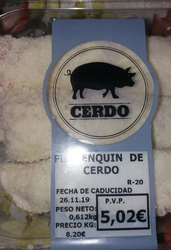 Flamenquín de cerdo