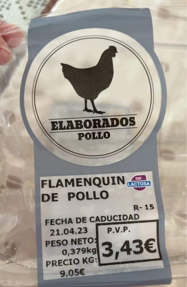 Flamenquin de pollo