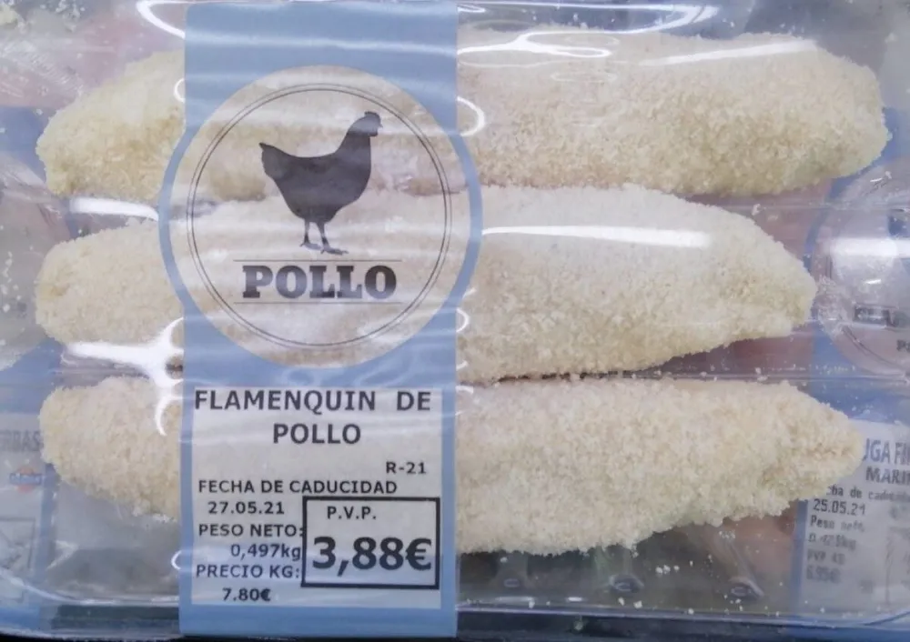 Flamenquin de pollo marinado