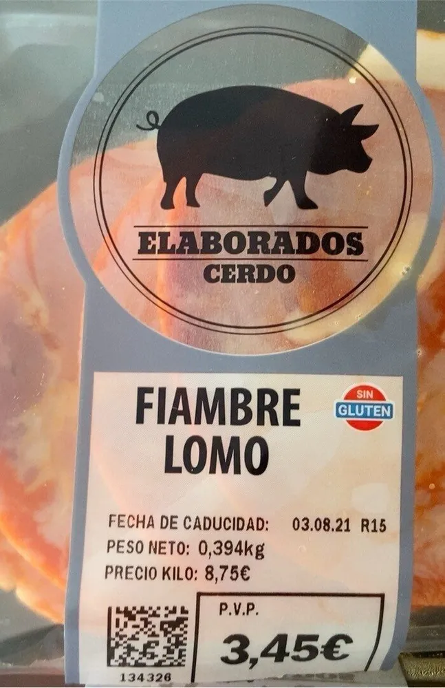 Fiambre lomo