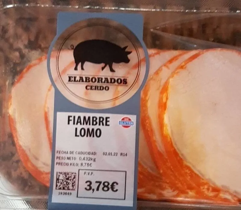Fiambre de lomo