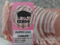 Filetes Lomo Cerdo